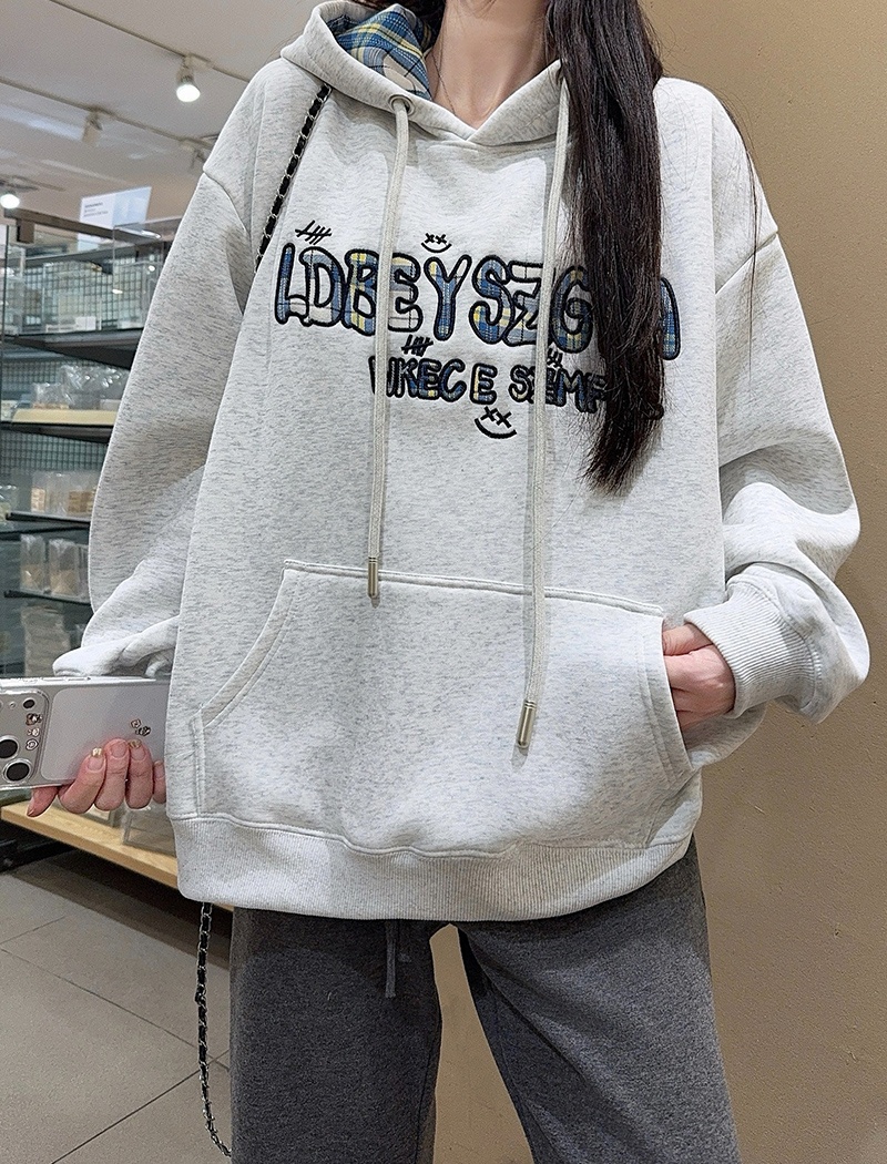 Thick hoodie large yard tops for women