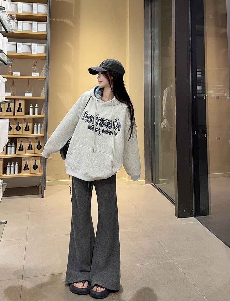 Thick hoodie large yard tops for women