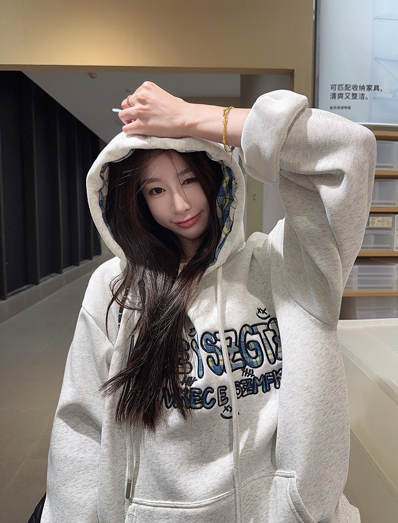 Thick hoodie large yard tops for women