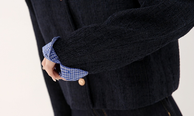 Denim spring coat temperament tender tops