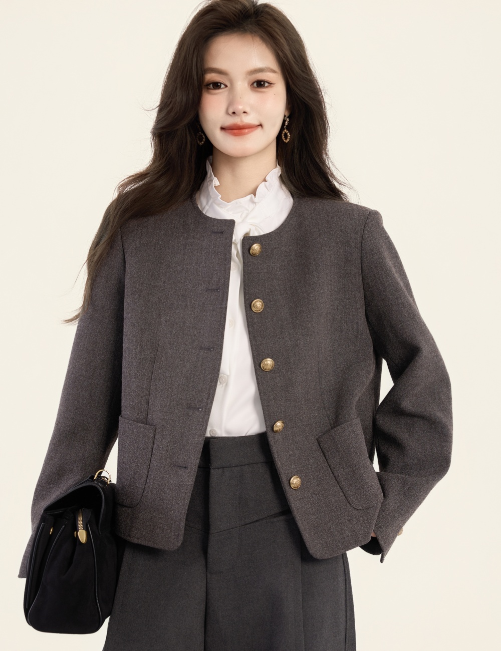 Profession retro business suit temperament ladies tops