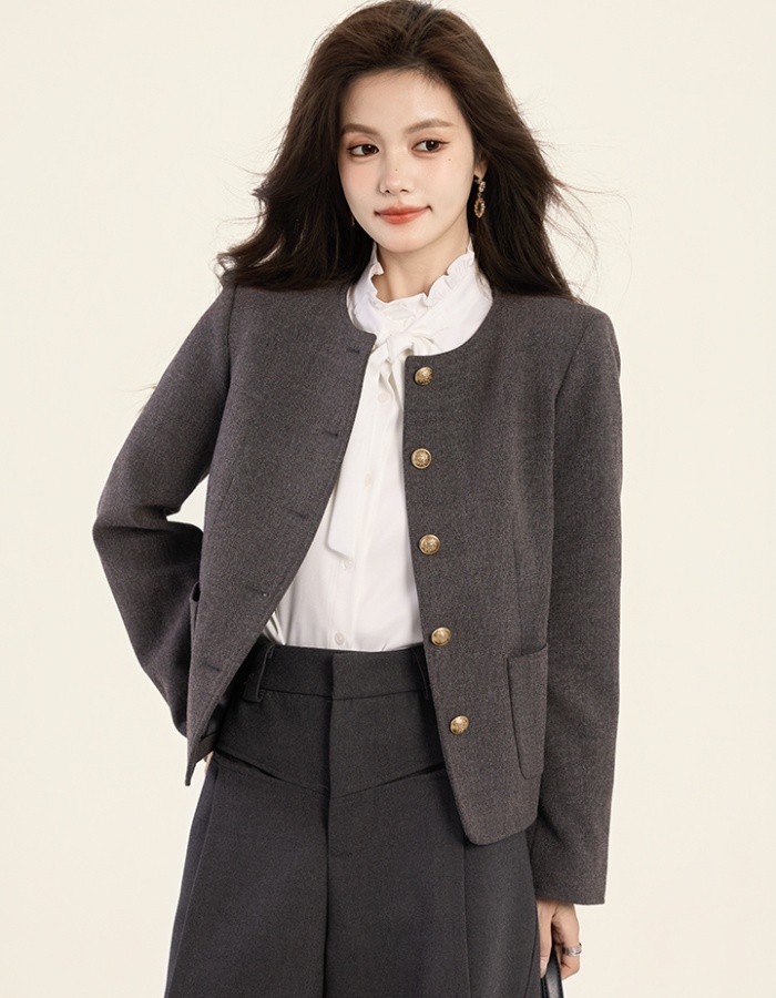 Profession retro business suit temperament ladies tops