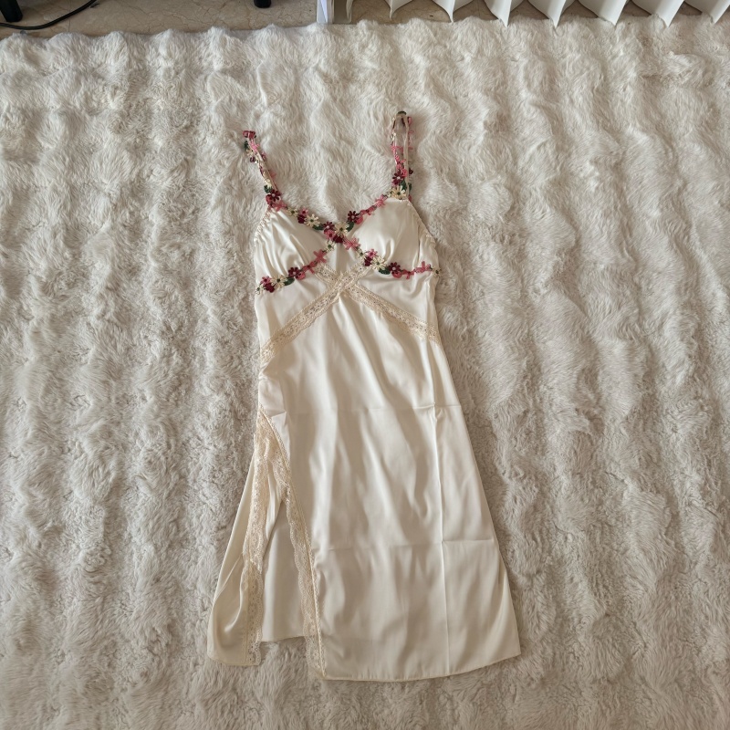 Sweet sling night dress cozy dress for women