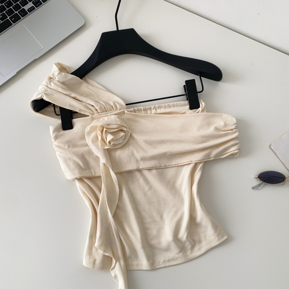 Slim fashion tops show young elasticity vest for women