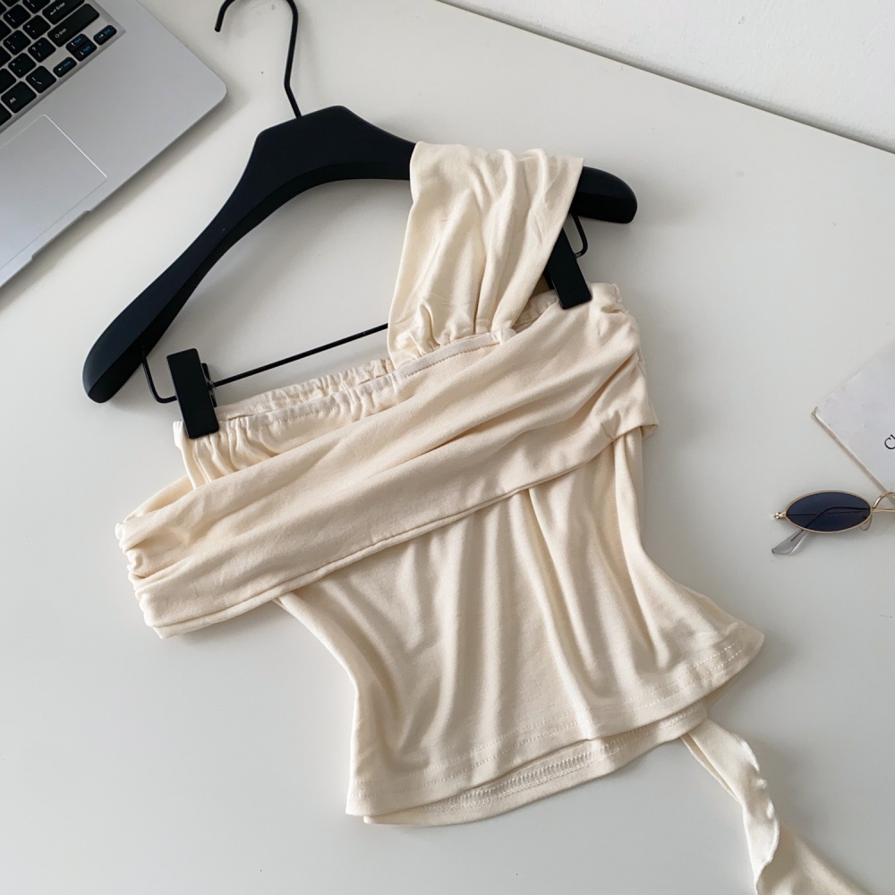 Slim fashion tops show young elasticity vest for women