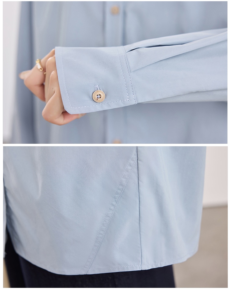 France style temperament tops commuting shirt for women