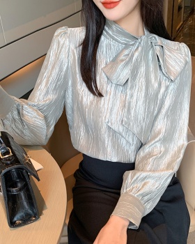 Spring shirt all-match bottoming shirt for women