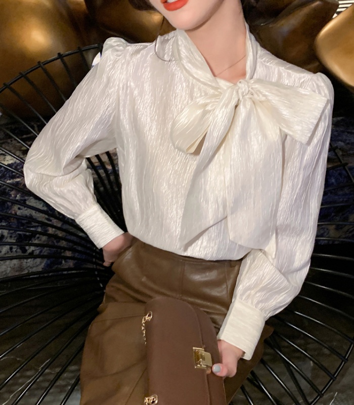 Spring shirt all-match bottoming shirt for women