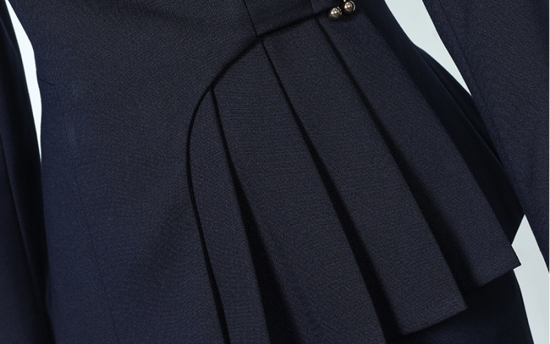 Temperament pinched waist business suit a set