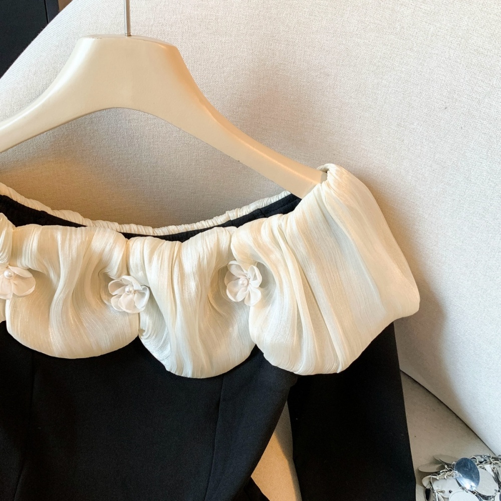 Stereoscopic tops autumn and winter bottoming shirt