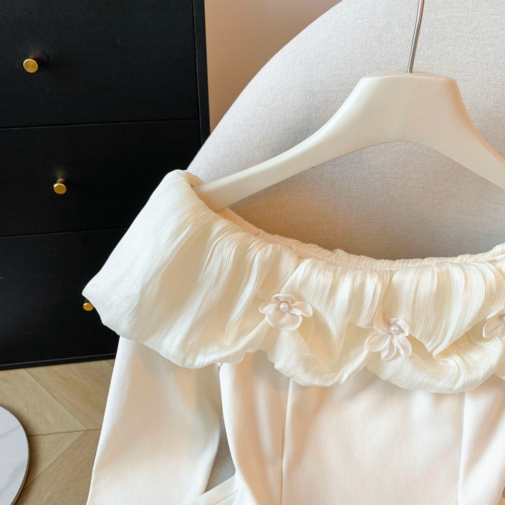 Stereoscopic tops autumn and winter bottoming shirt