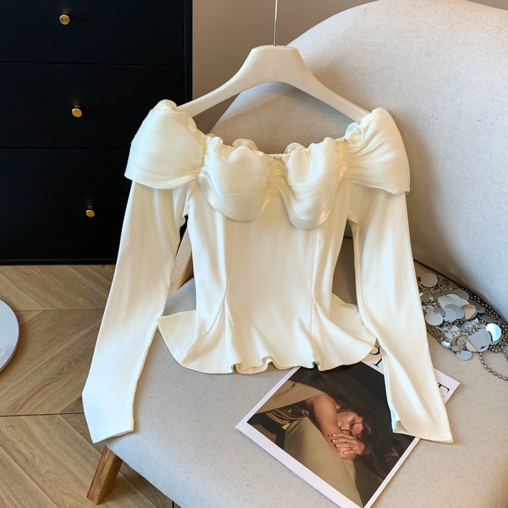 Autumn and winter T-shirt enticement tops for women