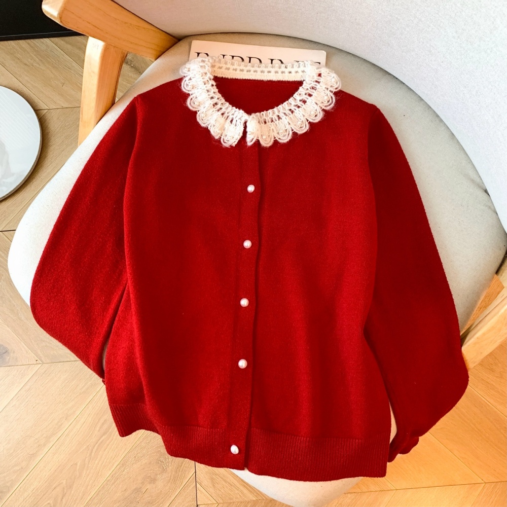 Autumn and winter sweater knitted tops for women