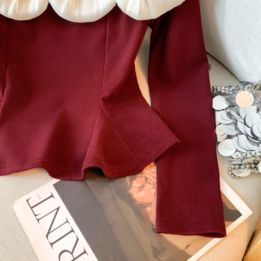 Long sleeve bottoming shirt T-shirt for women