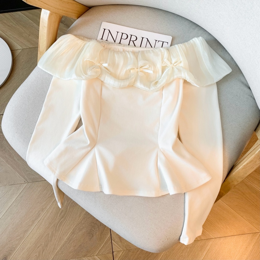 Long sleeve bottoming shirt T-shirt for women