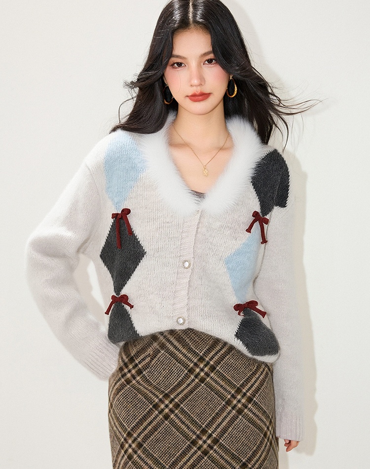 Spring slim sweater autumn and winter tops for women