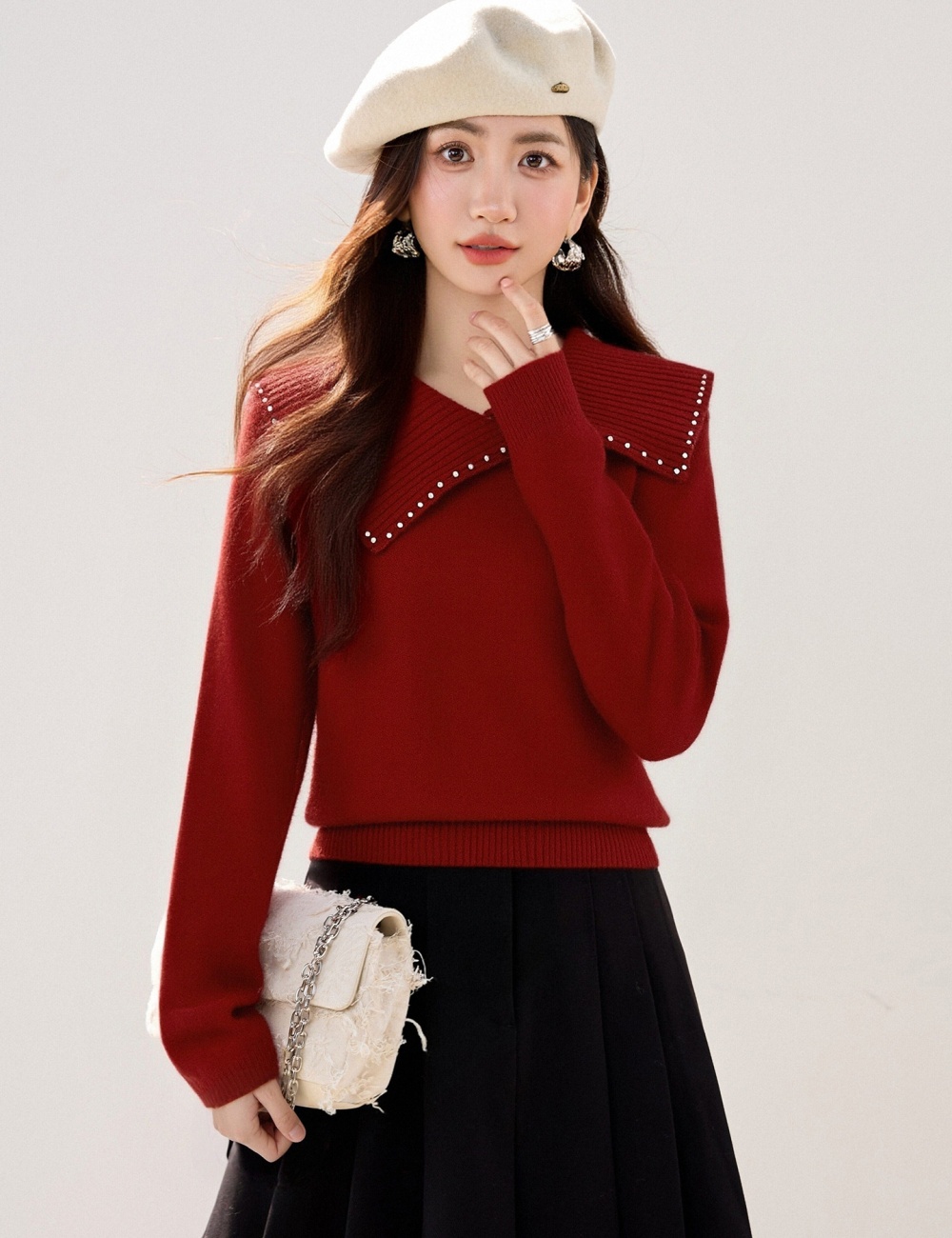 Spring spicegirl sweater Korean style tops for women