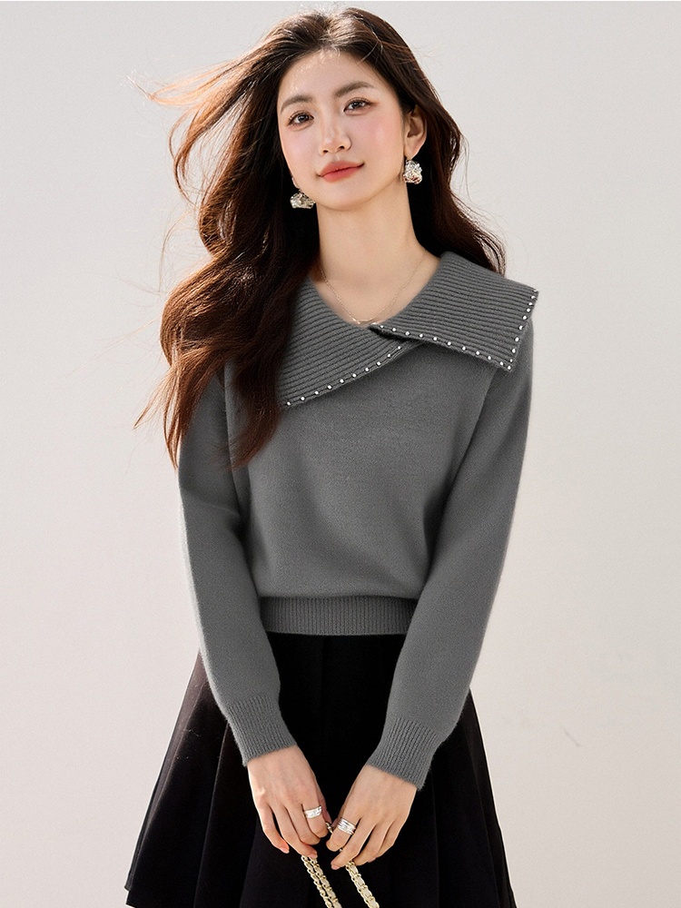 Spring spicegirl sweater Korean style tops for women