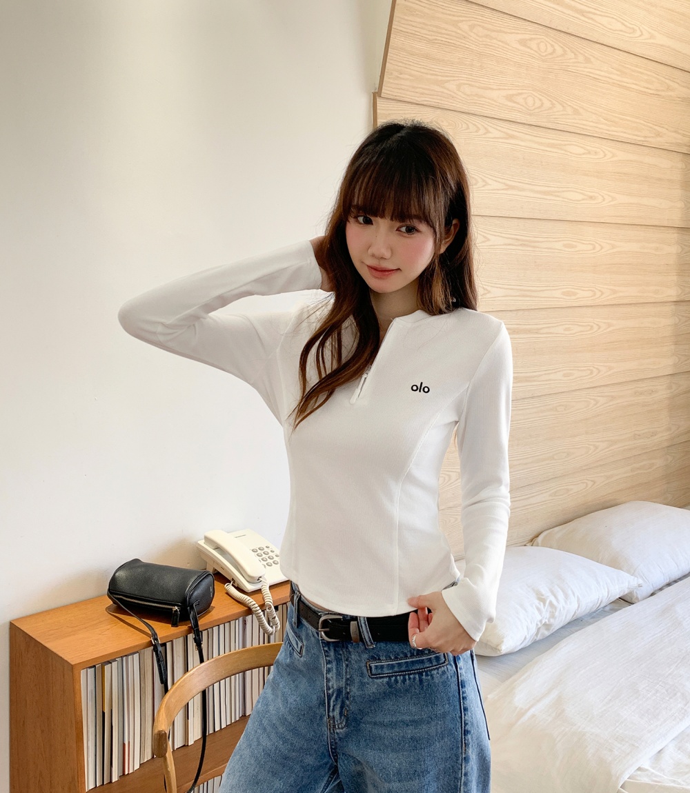 Inside the ride T-shirt bottoming shirt for women