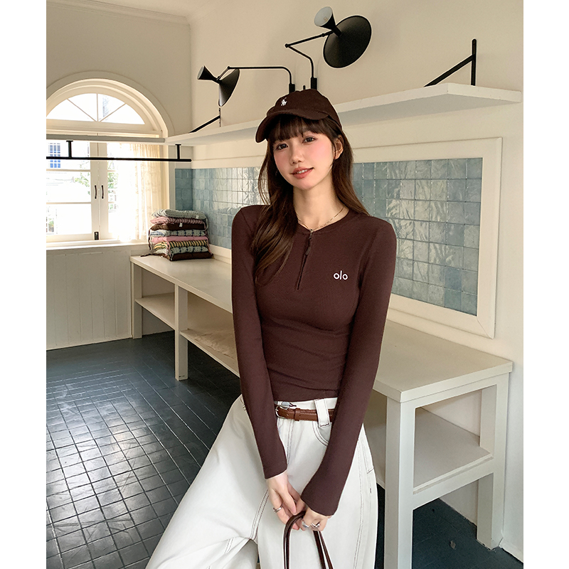 Inside the ride T-shirt bottoming shirt for women