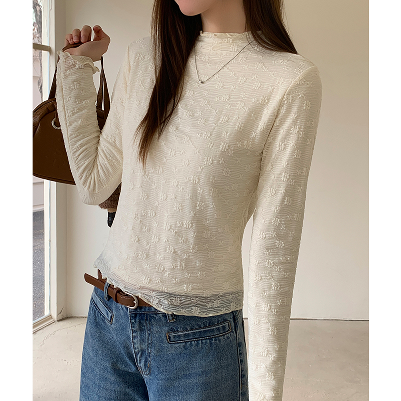 Sueding T-shirt inside the ride bottoming shirt