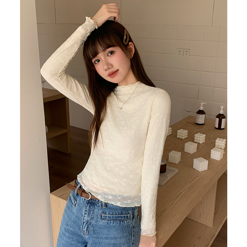 Sueding T-shirt inside the ride bottoming shirt