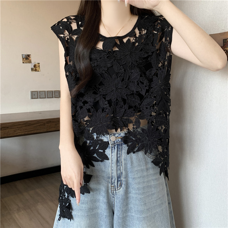 Large yard wears outside waistcoat irregular smock