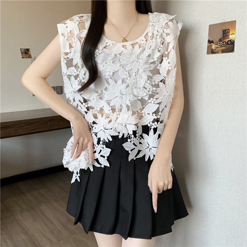 Large yard wears outside waistcoat irregular smock