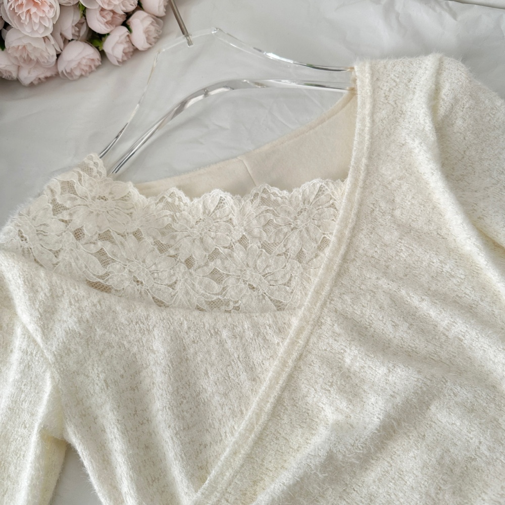 Temperament lace elegant Chinese style dress