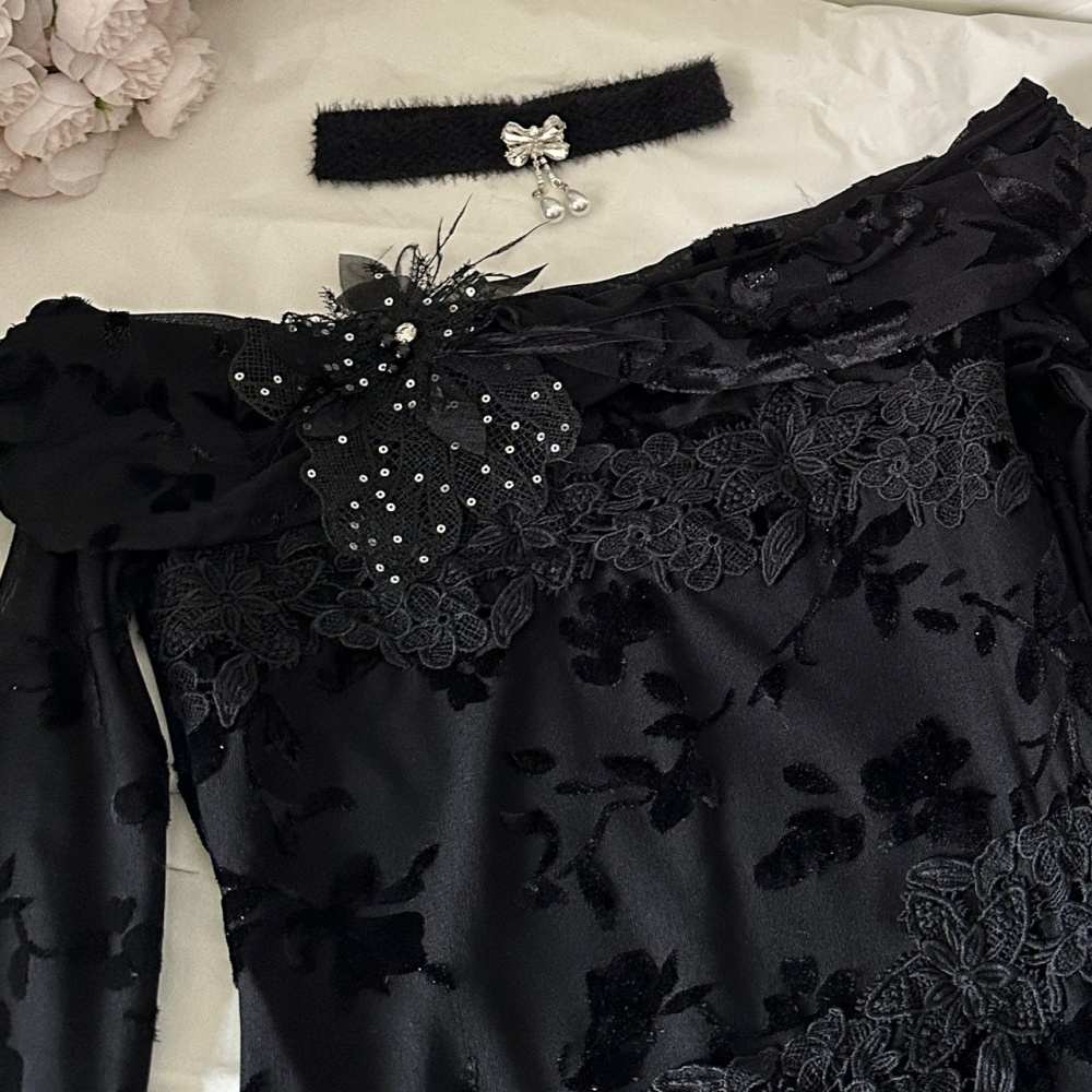 Slim fashion enticement temperament dress