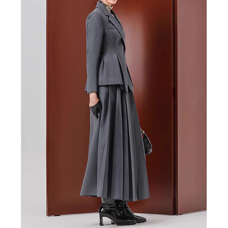 Fashion pure business suit temperament coat a set for women
