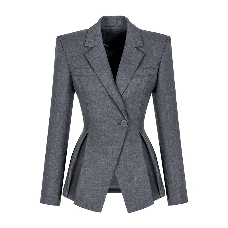 Fashion pure business suit temperament coat a set for women