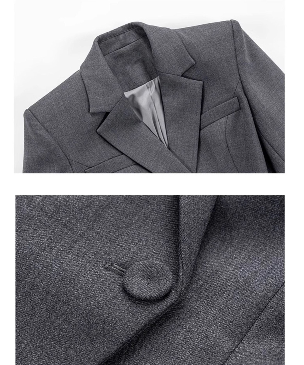 Fashion pure business suit temperament coat a set for women