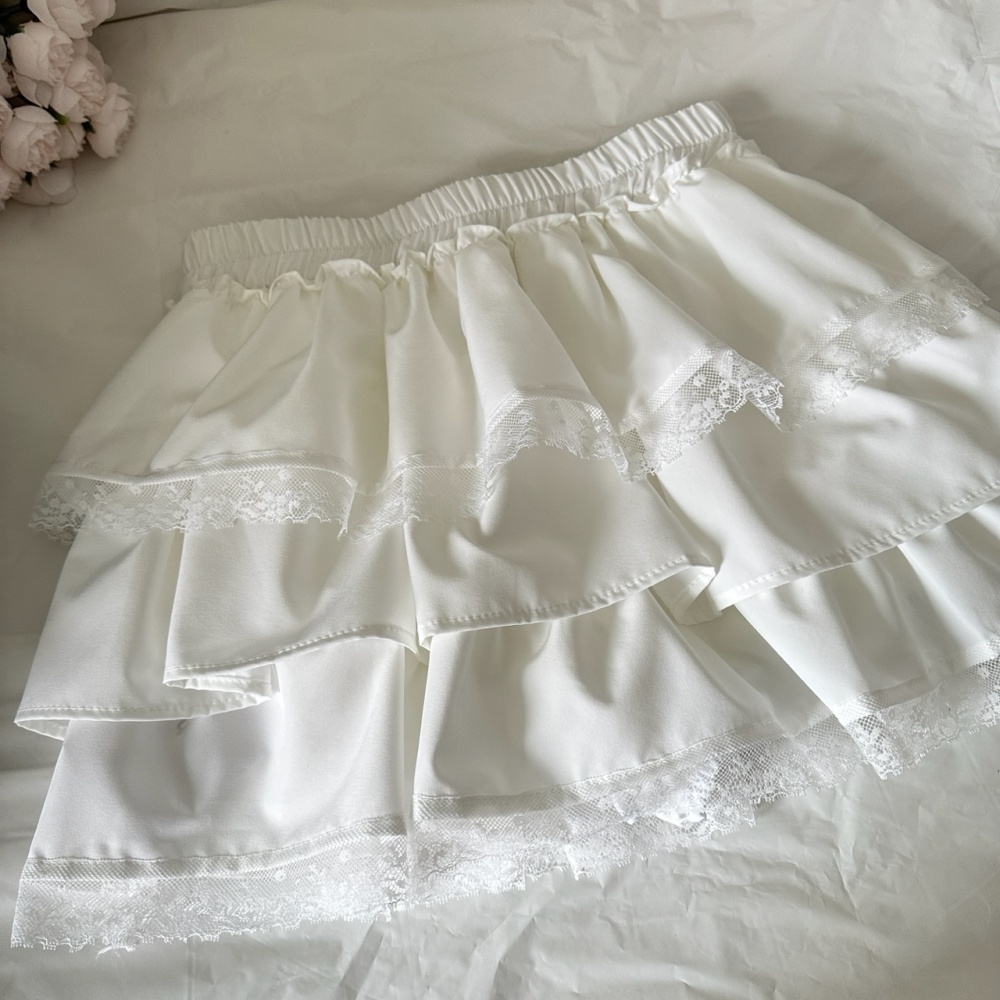 Autumn and winter short skirt coat a set for women