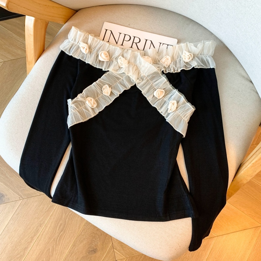 Unique small shirt Korean style tops for women