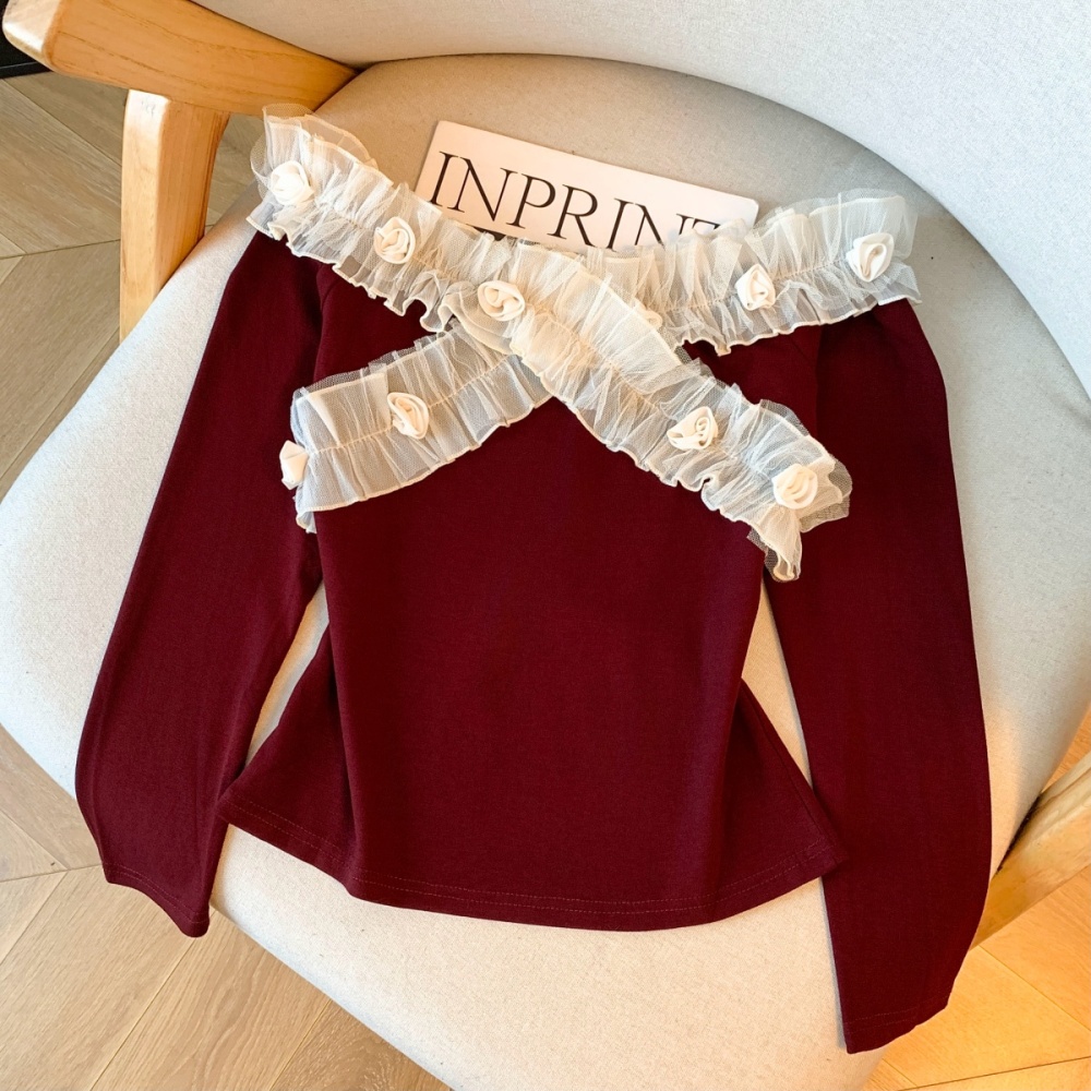 Unique small shirt Korean style tops for women