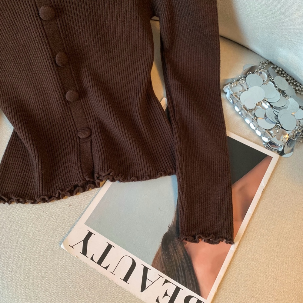 Autumn and winter enticement temperament sweater