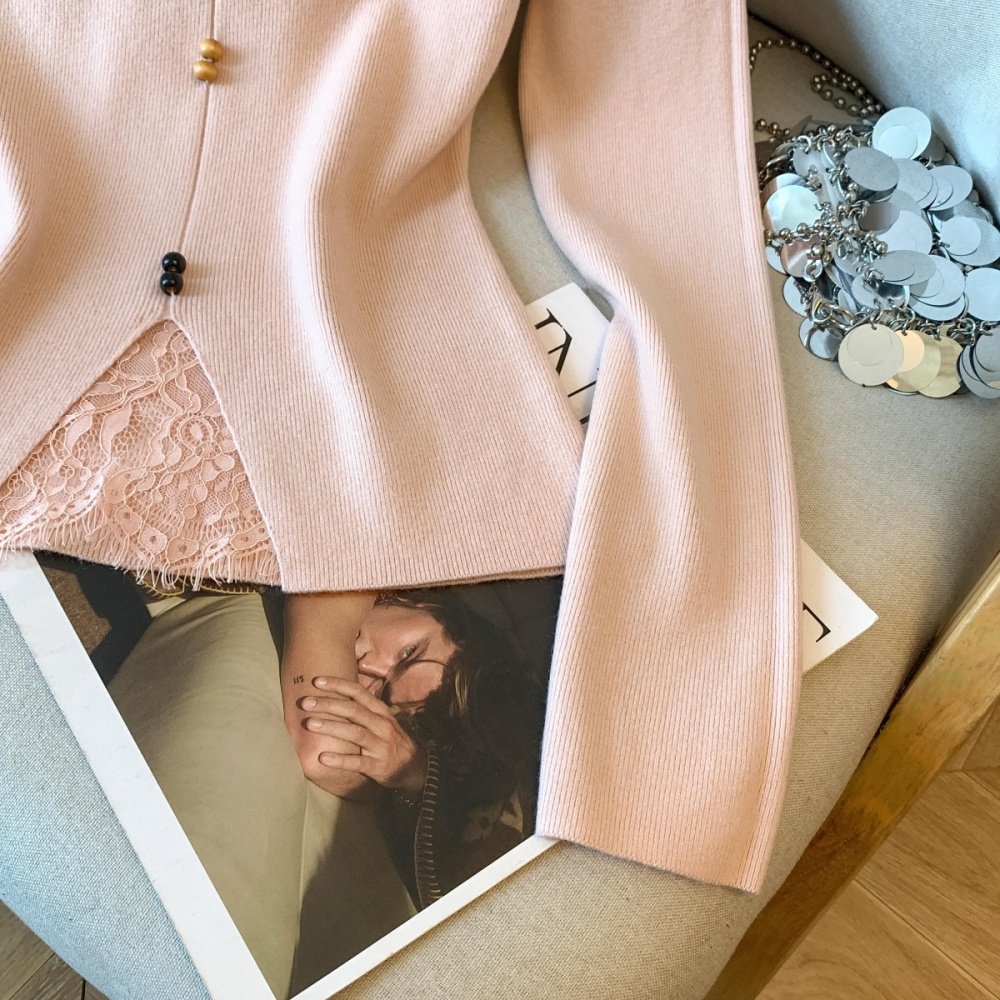 Fashion sweater knitted bottoming shirt for women