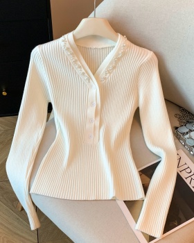 Temperament bottoming shirt all-match tops for women