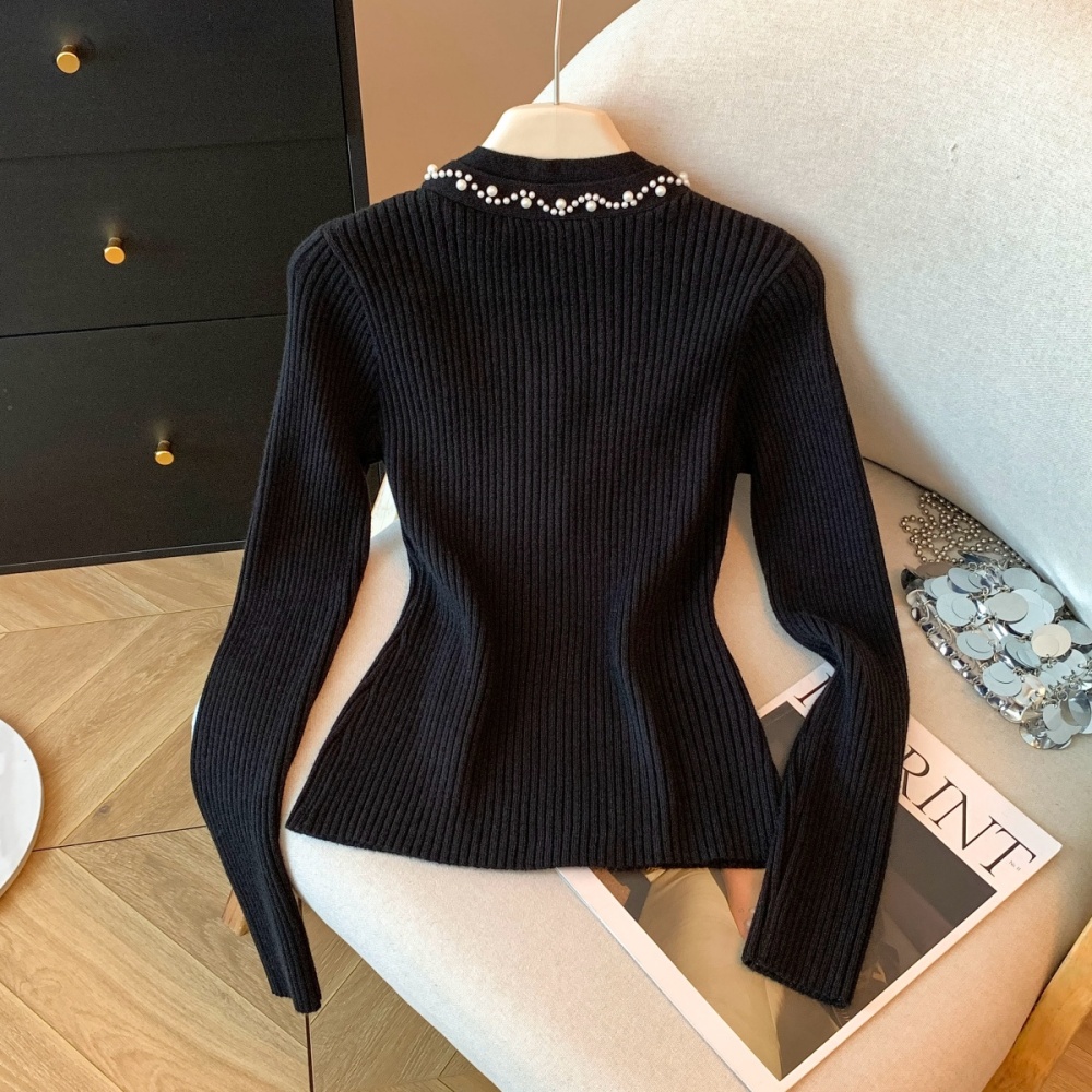 Temperament bottoming shirt all-match tops for women