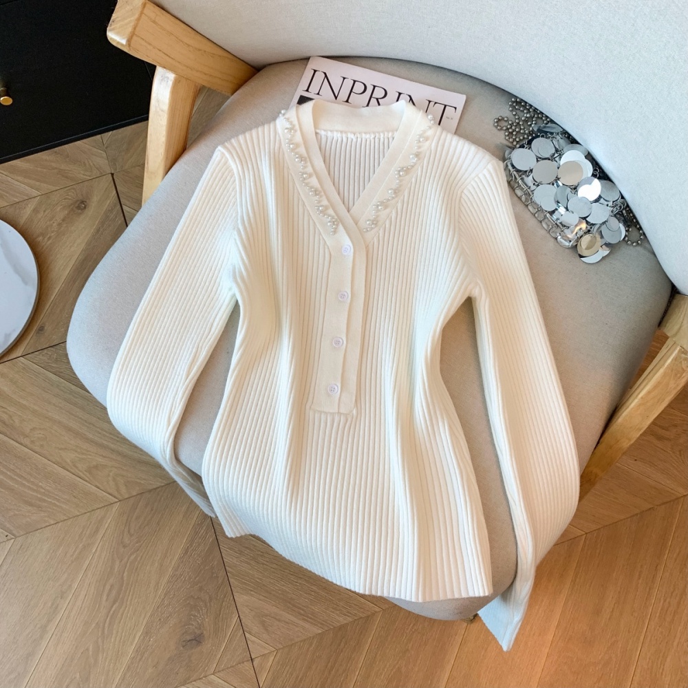 Temperament bottoming shirt all-match tops for women