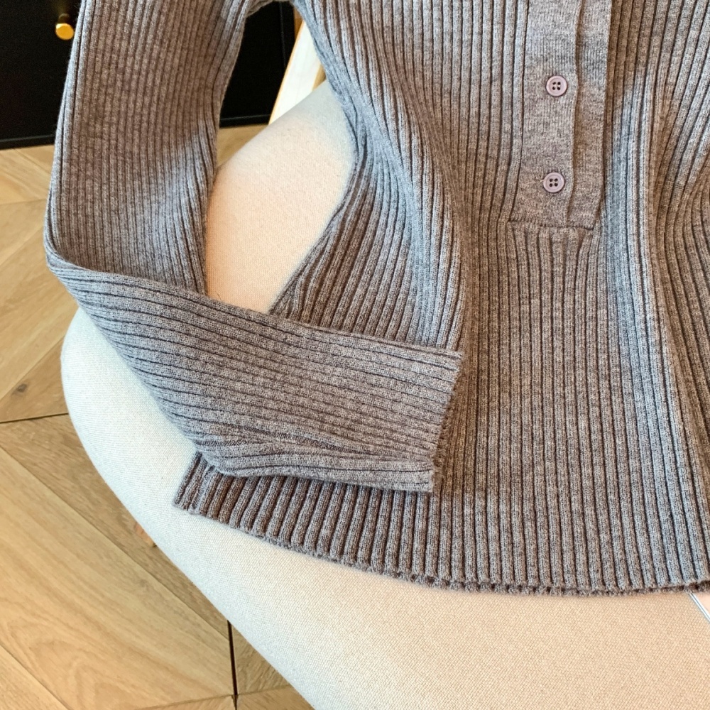 Temperament bottoming shirt all-match tops for women