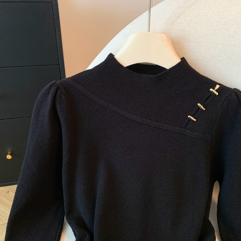 Bottoming knitted bottoming shirt cozy tops