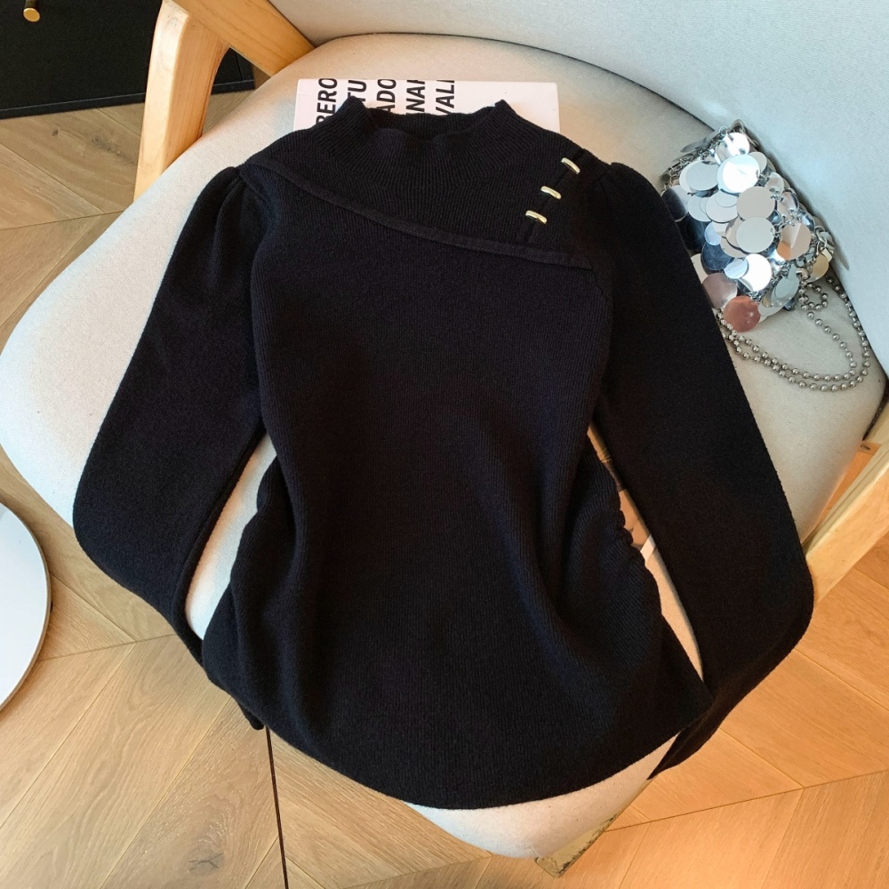 Bottoming knitted bottoming shirt cozy tops