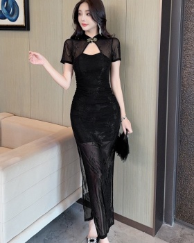Chinese style light luxury cheongsam temperament dress