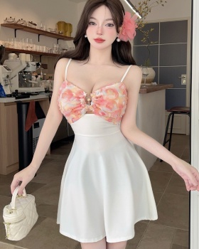 Sling stereoscopic Sexy underwear party short dress