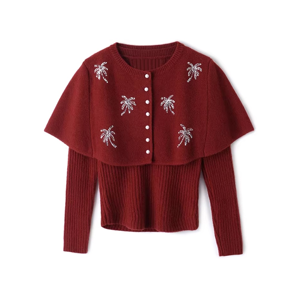 Chanelstyle show young cloak spring sweater for women