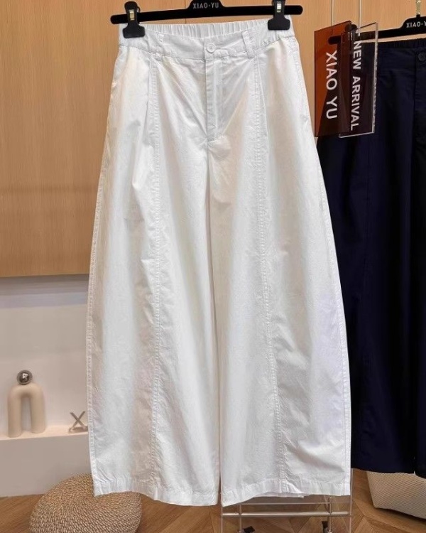 High waist banana pants pants fat wide leg pants for women