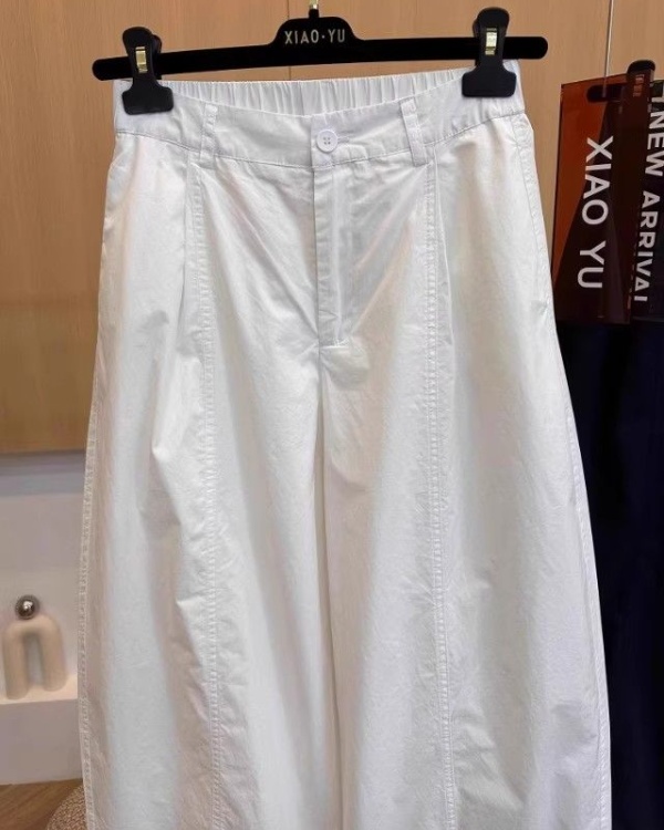 High waist banana pants pants fat wide leg pants for women