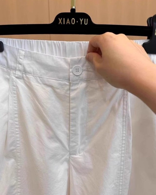 High waist banana pants pants fat wide leg pants for women